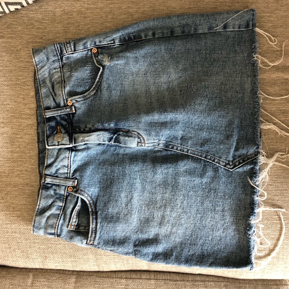 Wild Fable Denim Miniskirt